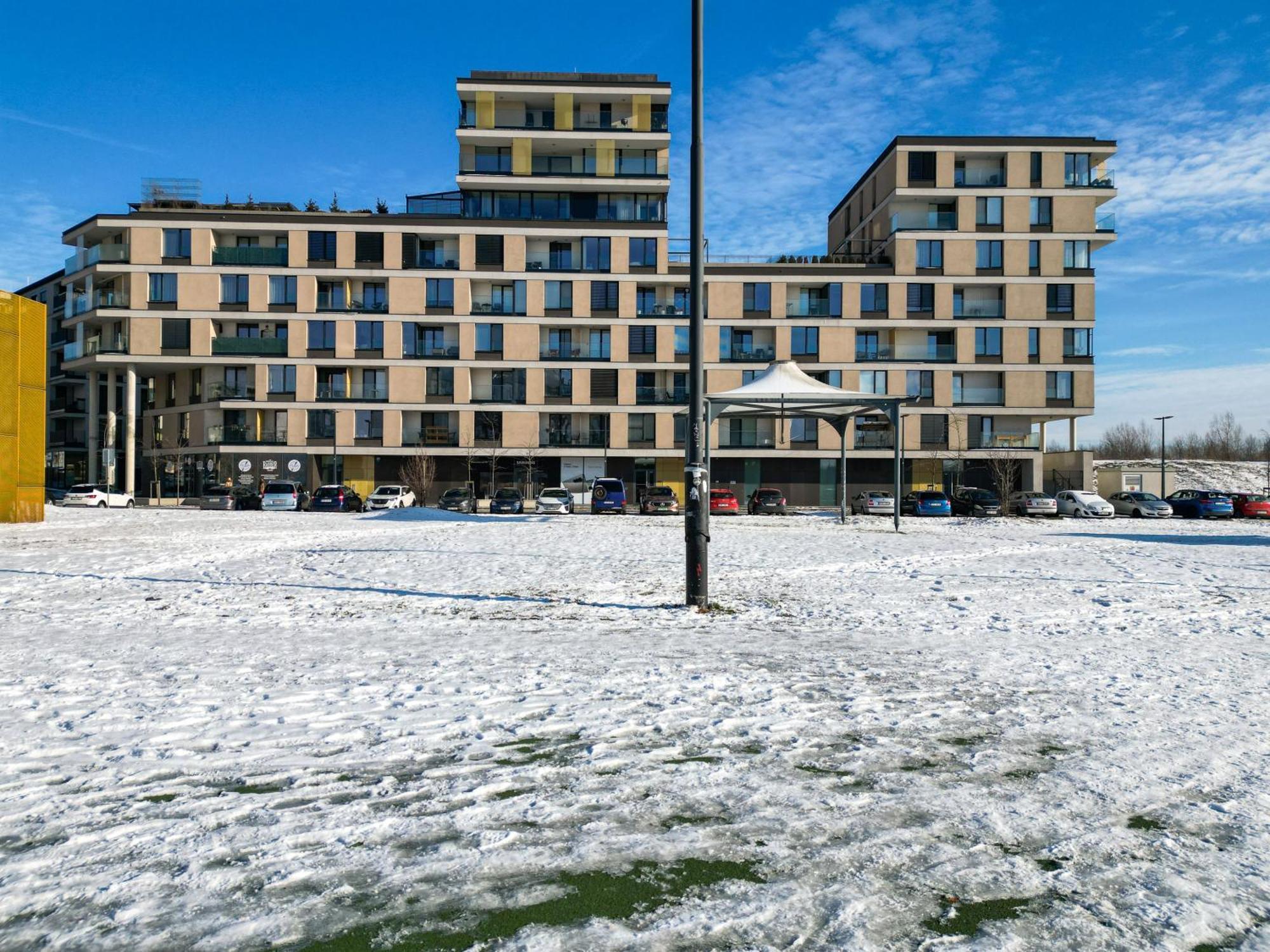 New Beautiful In The Center Of With Option Garage Parking Apartment