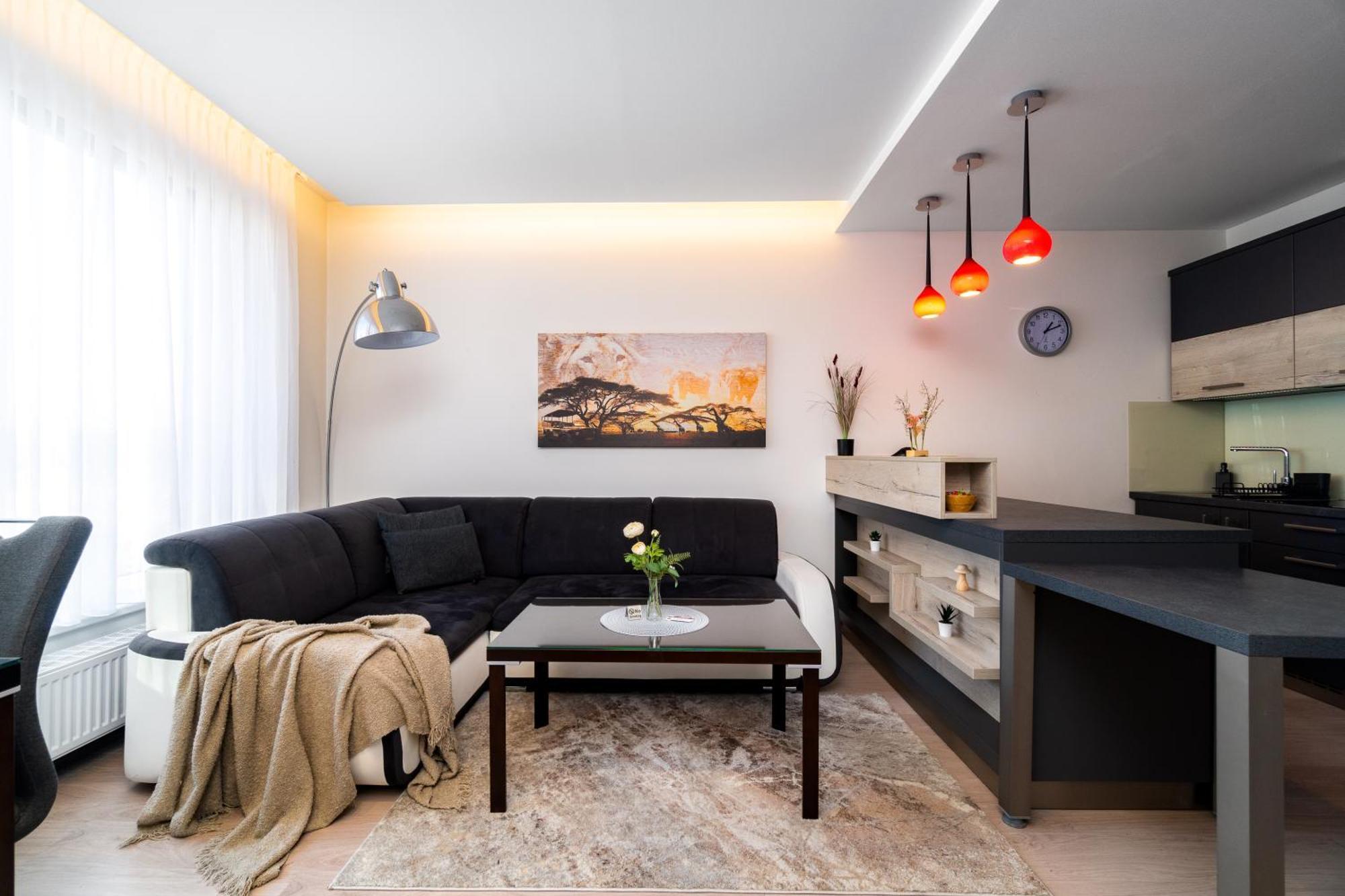 Apartment New Beautiful In The Center Of With Option Garage Parking *